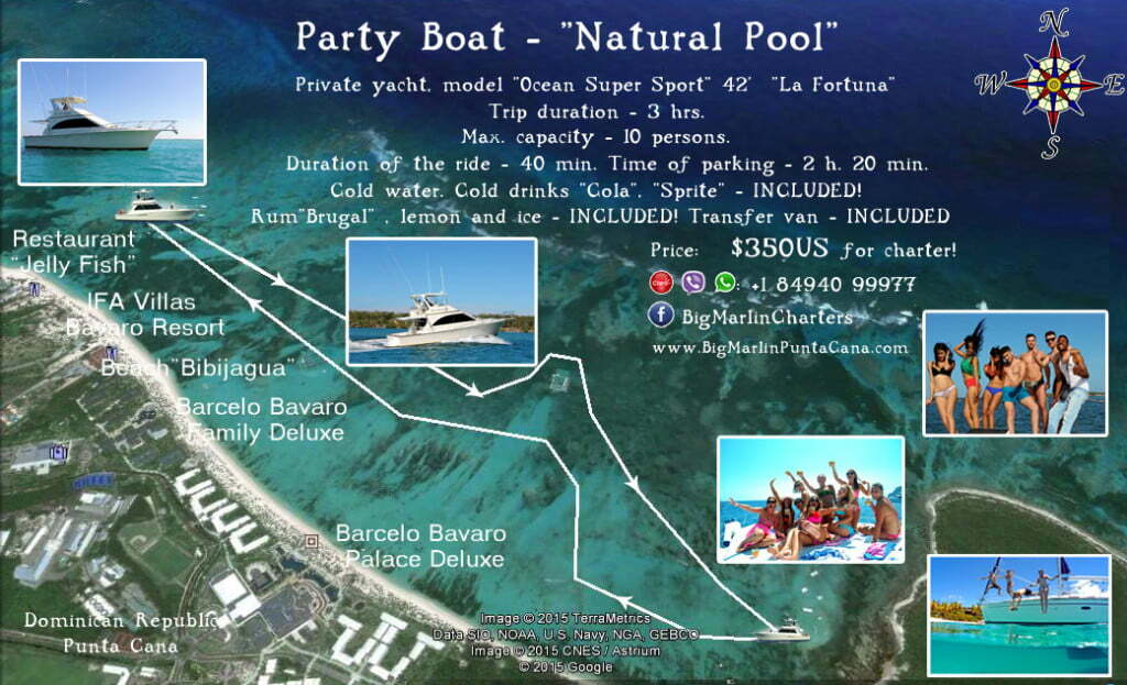 Party Boat Bavaro-Punta Cana boat trips