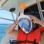 tribord reef snorkeling full face mask Punta Cana