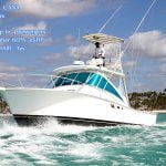 Luhrs boat for fishing charter in Punta Cana