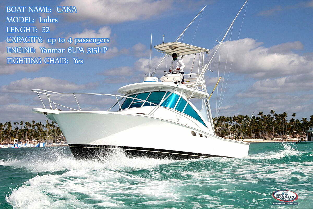 new fishing boat charter Punta Cana