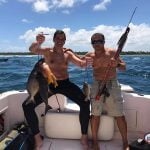 Punta Cana spearfishing and guid undertwater speargun